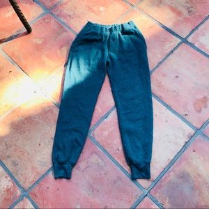 Marled Forest Green Sweatpants